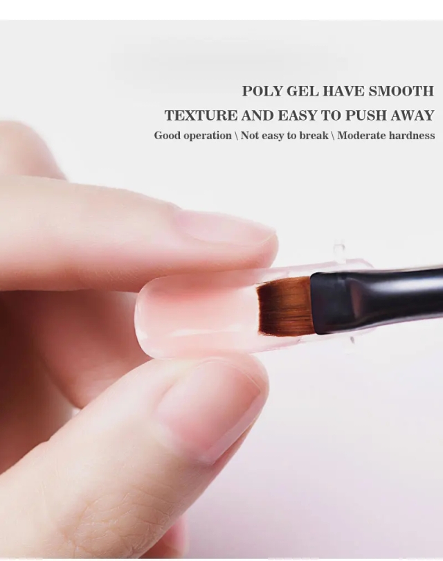 Zero Pain High Transparency UV Gel for Nails with 5s Quick Dry No Shrinkage for Extension Construction &Reinforcement All in One
