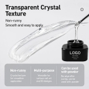 Strong Adhesive No Wipe Resin Uv Gel with Sticking Decorations Custom Gel Rhinestone Glue for Nails 3d 5d Uv Sculpture Gel