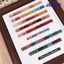 JOUS Professional 56-Color French Water Base Cat Eye Non-Toxic Gel Polish Set OEM Customized Bulk Designer Nail Polish Bottle