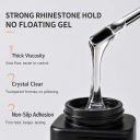 Strong Adhesive No Wipe Resin Uv Gel with Sticking Decorations Custom Gel Rhinestone Glue for Nails 3d 5d Uv Sculpture Gel