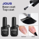 Wholesale Hema Free Functional Nail Gel 16 Options Bulk UV LED Top Coat Soak Off No Wipe Base Gel Varnish for Professional Salon