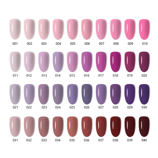 Color Gel Base Material Non-Toxic Long Lasting Designer Custom Bottle Nail Gel Polish OEM Factory Wholesale for Professional