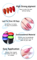 OEM/ODM Customizable Solid Color Gel Polish for Branding, High Pigment & Long Lasting Nail Gel for Private Label Business