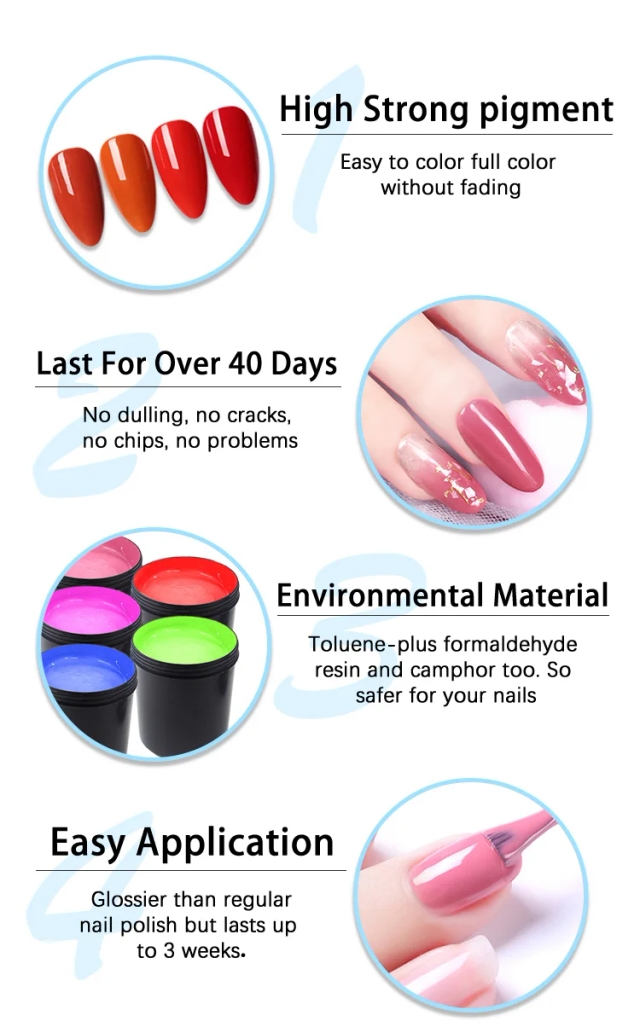 OEM/ODM Customizable Solid Color Gel Polish for Branding, High Pigment & Long Lasting Nail Gel for Private Label Business