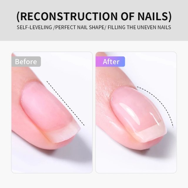 3 in 1 HEMA Free TPO Free Multi Functional Builder Base Gel Rubber Base for Shaping Apex Building Wholesale Private Label Gel