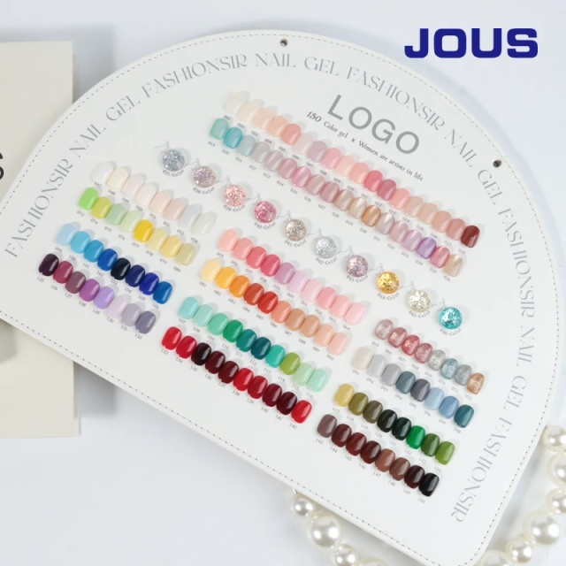 JOUS New 150 Color Fluorescent Pearlescent Nail Gel Polish Matte/glossy UV/LED Gel Nail Polish for Professional Salon Use