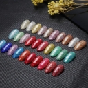 JOUS Vibrant Glitter Gel Polish with High Density Sparkle & Dazzling Starry Night Effect for Professional Nail Art and Salon Use