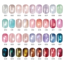 JOUS 36 Colors French Cat Eye Gel Polish TPO HEMA Free 15ml Shiny Glitter UV LED Nail Art DIY Non-Toxic