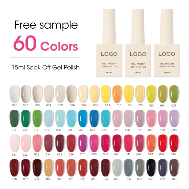 JOUS High Quality French Non-Toxic Vegan Eco-Friendly Personalized Gel Polish Set Professional Nail Salon Matt Gloss Varnish UV