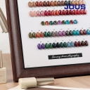 JOUS Professional 56-Color French Water Base Cat Eye Non-Toxic Gel Polish Set OEM Customized Bulk Designer Nail Polish Bottle
