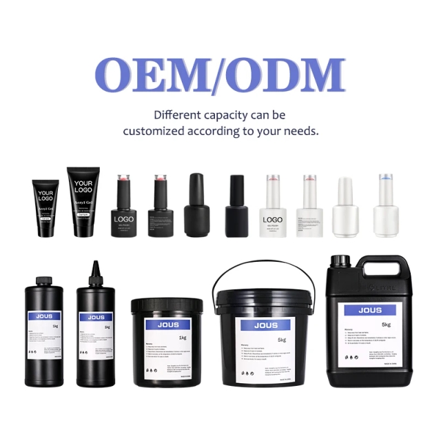 JOUS Nail Polish OEM/ODM Diamond Shiny Style Nails Gel Soak Off UV LED Nail Lacquer Art Manicure Glitter Gel for Salon DIY
