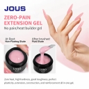 High Transparency Slightly Thick Zero-pain Extension Nail Gel No Heat  Tpo Free Hema Free TMPTA Free Extension Gel