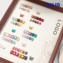 For Professional Cat Eye Magnetic UV Gel Nail Polish Long Wearing Retro Fall Winter Pink Brown Blue Gray Green 15ML 6PCS