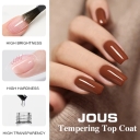 Tempering Top Coat UV Gel Russian High Gloss Seal Scratch Stain Resistance Long Lasting Eco-Friendly Fast Drying Factory