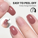 HEMA/TPO/TMPTA Free Peel off Base Coat Gel Water Base Peel Off Base Coat Nail Supply No Remove Soak Off Gel Nail Polish