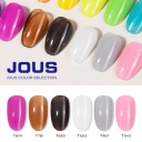JOUS Professional Salon UV Gel Multi-Purpose Nude Builder for Sculpting Extensions French Manicure Sheer Milky Colors-DIY Use