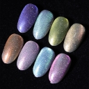 JOUS 2026 Factory Direct Professional 9D Diamond Cat Eye Gel Polish LED Lamp UV Gel Non-Toxic Eco-Friendly Bottle DIY Nail Art