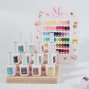 JOUS French Style 60 Colors UV Gel Nail Polish Set Professional Nail Art Supplies Non-Toxic Vegan Soak off