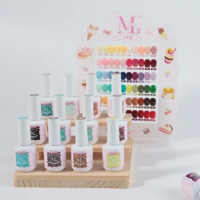 JOUS French Style 60 Colors UV Gel Nail Polish Set Professional Nail Art Supplies Non-Toxic Vegan Soak off