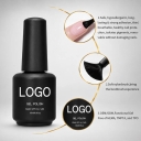 Private Label 15ml Natural Vegan Long Lasting Non-toxic clear Uv Base Coat Gel Polish TPO TMPTA Hema Free Strong Base Coat Gel