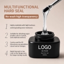 Multifunctional High Hardness Top Coat Gel 1kg 15ml No Wipe Super Shiny Top Coat Nail Polish Uv Gel No Label Uv Cured Gel Polish