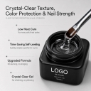 Custom Multifunctional Building Self-Leveling Gel Low Heat No Yellow Non-irritating Hard  Empty Jar Soft