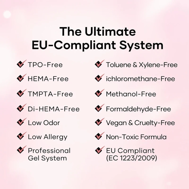 High Transparency Slightly Thick Zero-pain Extension Nail Gel No Heat  Tpo Free Hema Free TMPTA Free Extension Gel