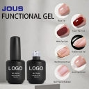 Wholesale Hema Free Functional Nail Gel 16 Options Bulk UV LED Top Coat Soak Off No Wipe Base Gel Varnish for Professional Salon