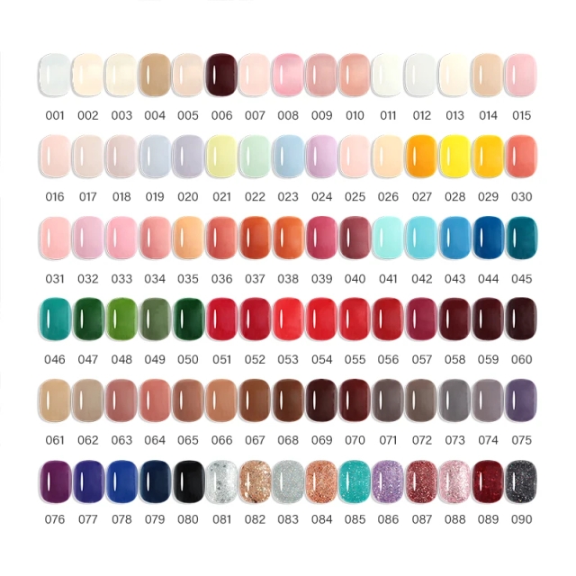 JOUS Factory Professional Nail Supplies Nagellak 90colors 15ml Nail Painting Private Label Customized UV Gel Nail Polish Salon
