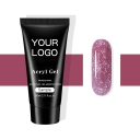 JOUS Multi-Function Acrylic Gel for Nail Extension Builder Strengthener and Soak Off Gel Polish in One UV LED Cured