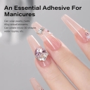 3d Nail Sculpture Carving Gel clear Non Wipe Rhinestone Gel Strong Adhesion Rhinestone Glue for Nails Moding Nail Gel Polish