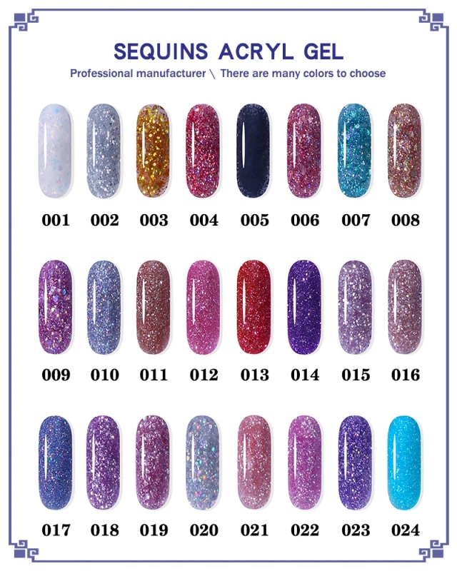 JOUS Multi-Function Acrylic Gel for Nail Extension Builder Strengthener and Soak Off Gel Polish in One UV LED Cured