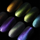 JOUS 9D Jade Cat Eye Gel Polish for Nail Art with Translucent Glass Crystal Effect & Holographic Shine Versatile Nail Design Gel