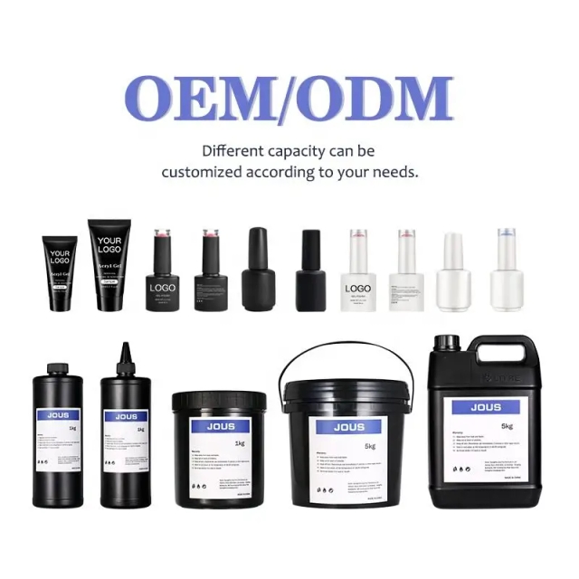 Clear Rubber Base Gel Polish Wholesale Jelly Rubber Base 1kg 15g Long Lasting Non-toxic Natural Resin Uv Gel Base Coat Top Coat