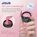 High Transparency Slightly Thick Zero-pain Extension Nail Gel No Heat  Tpo Free Hema Free TMPTA Free Extension Gel
