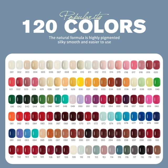 JOUS French Water Base UV Gel Nail Polish 120 Colors OEM/ODM TPO Hema Free High Pigment Design Wholesale Private Label