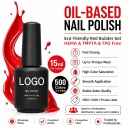 Custom Builder Gel Tpo Free Hema Free TMPTA Free Eco-friendly Red Gel Polish Coleccion Healthy Builder Gel for Nails No Burn 1kg