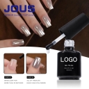 OEM No Wipe Mirror Super Shiny Top Coat for Chrome Powder Soak off Nonstick Matte Top Coat for Chrome Mirror Top Coat Gel