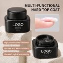 Multifunctional High Hardness Top Coat Gel 1kg 15ml No Wipe Super Shiny Top Coat Nail Polish Uv Gel No Label Uv Cured Gel Polish