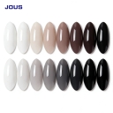 JOUS OEM Pure Black Color Gel with High Pigmentation & Easy Flow for Nail Art Base Acrylic Poly Gel Designs and Salon Manicure