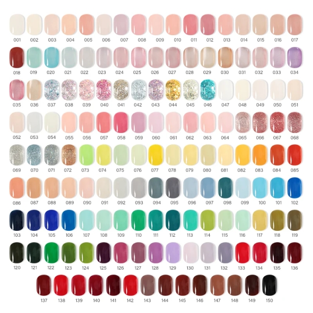 JOUS OEM New Arrival 150 Colors HEMA/TPO Free UV Gel Magnet French Nail Art Rich Pigmented Free Sample Private Label Nail Polish