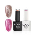 JOUS Nail Polish OEM/ODM Diamond Shiny Style Nails Gel Soak Off UV LED Nail Lacquer Art Manicure Glitter Gel for Salon DIY