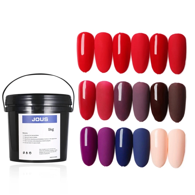 1KG/5KG Nails Supplier OEM/ODM Solid Color Nail Art UV Gel Polish UV Gel Nail Polish Wholesale