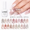 High Transparency Cat's Eye Base HEMA Free TPO Free TMPTA Free High Gloss Silky Smooth Long Lasting UV Gel for Salon