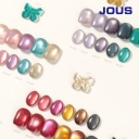 JOUS High Pigmentation Fast Curing Long Lasting Shimmer 32colors cat Eye Gel Polish Set with Display Custom Gel Polish with logo