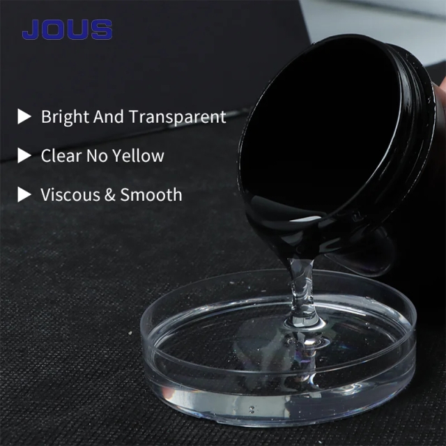 JOUS OEM Transparent Rubber Base Coat UV Gel for Weak/Soft Nails Repair Fast Drying Eco-Friendly Strong Adhesion for Nail Art