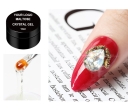 JOUS High Viscosity Maltose Rhinestone Gel for Nail Art Accessories with Adhesion Lasting Over 50 Days No Yellowing Gap Filling