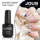 JOUS High Viscosity Water-Drop Top Coat & Modeling Gel for DIY Nail Charms Mix with Glitter to Create Drops in Silicone Molds