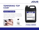 Tempering Top Coat UV Gel Russian High Gloss Seal Scratch Stain Resistance Long Lasting Eco-Friendly Fast Drying Factory
