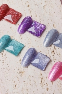 JOUS OEM Shining Glitter Gel Polish Private Label with Sparkling & Reflective Finish Soak Off Long Lasting Nail Art Gel Polish
